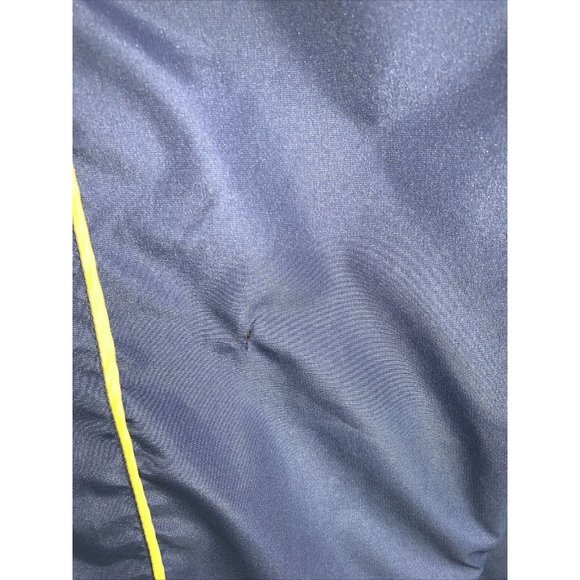 Vintage Y2K University Of Michigan Pro Edge Embriodered Windbreaker Jacket 2XL - Picture 8 of 14